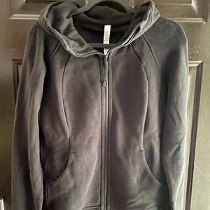 NWT Lululemon Scuba Full Zip Hoodie, black, size 10